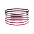 Пов'язка на голову UA W MINI ELASTIC 6PK рожевий, пудровий, бордовий Жін One Size DT-1389932-602, прев. 0