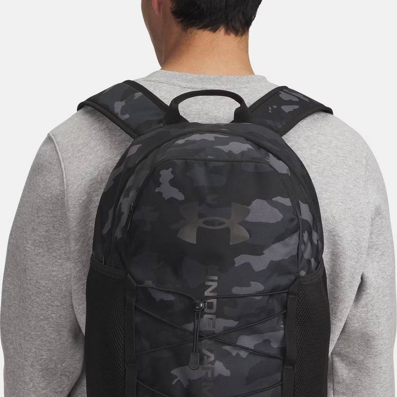 Рюкзак UA Hustle Sport 6.0 Backpack 26L чорний Уні 32 х 47 х 19 см DT-6000397-002, рис. 4
