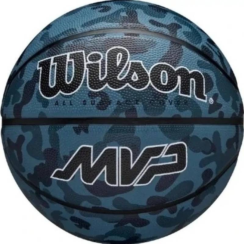 Баскетбольний м'яч Wilson MVP CAMO темно-синій камуфляж WZ3018702XB7, рис. 0