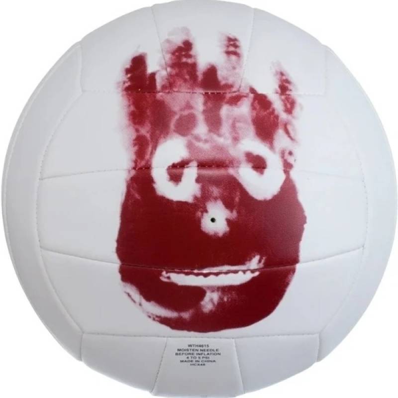 Волейбольний м'яч Wilson MR WILSON CASTAWAY SS13 біло-червоний WTH4615XDEF, рис. 0