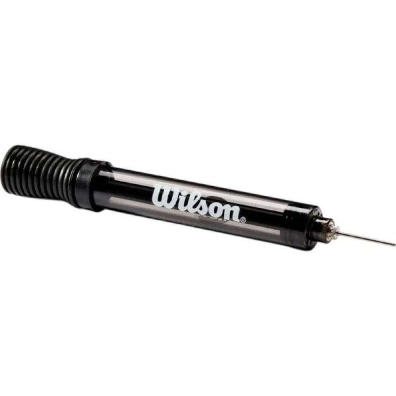 Насос Wilson NCAA 6 INCH DUAL ACTION черный WTBA00103, рис. 0