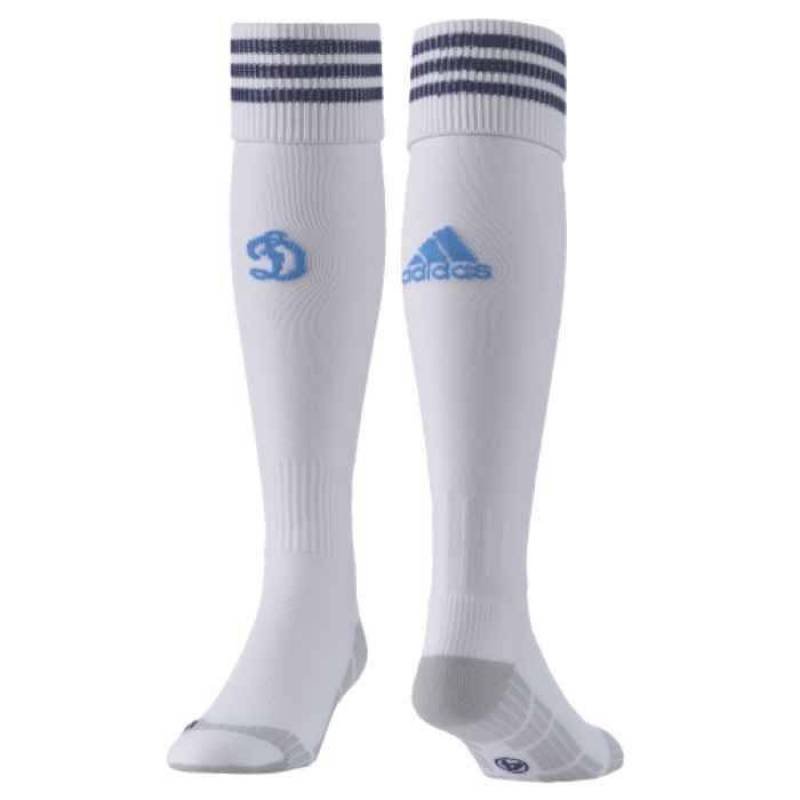 Футбольные гетры Adidas H SOCK (белые) D89442, рис. 0