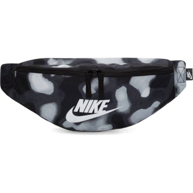 Сумка на пояс Nike NK HERITAGE WAISTPCK - ACCS PR сірий, білий Уні 41 x 10 x 15 см DT-DR6250-010, рис. 0