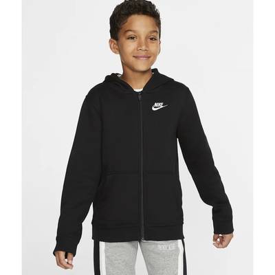 Кофта Nike B NSW HOODIE FZ CLUB DS-BV3699-010
