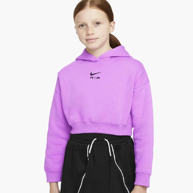 Кофта Nike G NSW AIR CROP HOODIE DS-DX5008-532, рис. 0