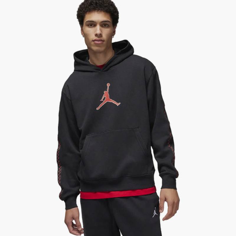 Толстовка JORDAN M J FLT MVP FLC PO DS-FN6352-010, рис. 0