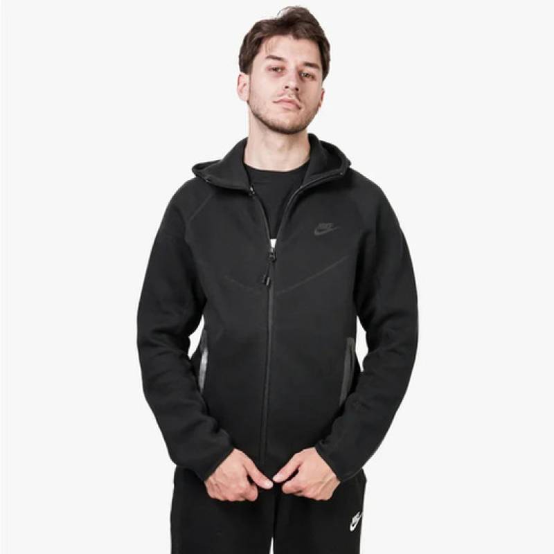 Толстовка Nike M NK TCH FLC FZ WR HOODIE DS-FB7921-010, рис. 0