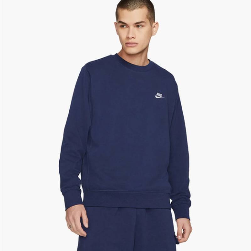 Толстовка Nike M NSW CLUB CRW FT DS-BV2666-410, рис. 0