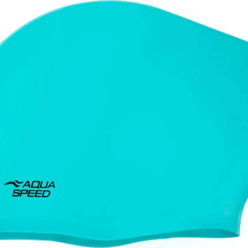 Шапка для плавання Aqua Speed LONG HAIR CAP 62227 бірюзовий Уні One Size DT-705-01, рис. 1