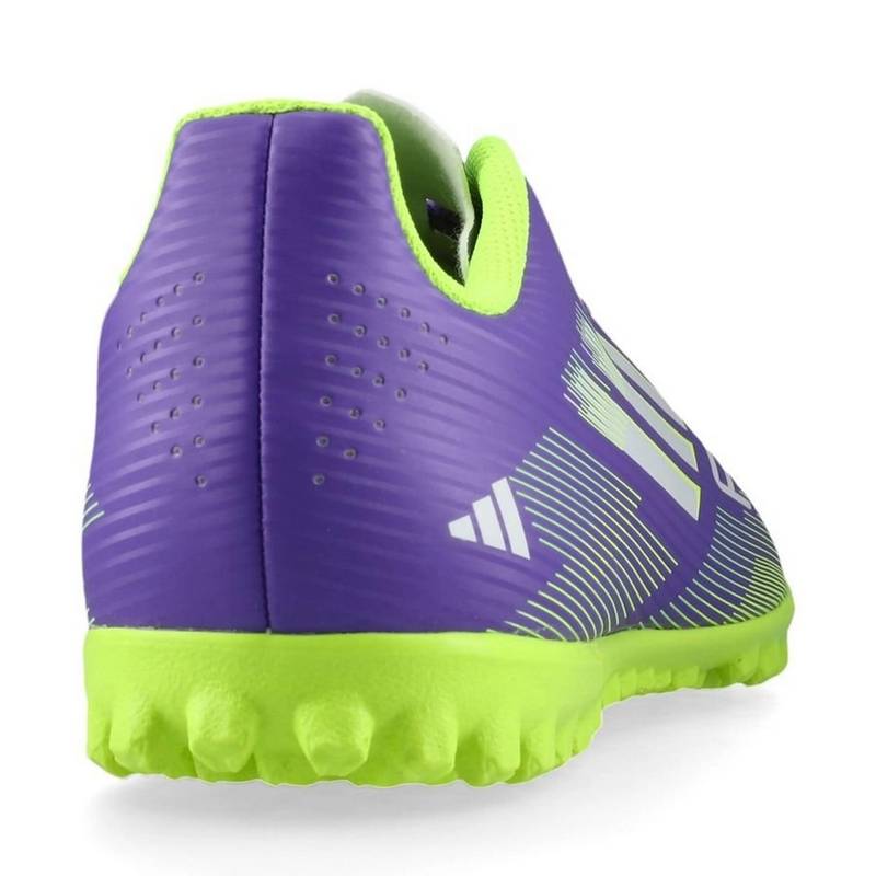 Детские фиолетовые сороконожки Adidas F50 Club Jr TF 7208 JI0039, рис. 4