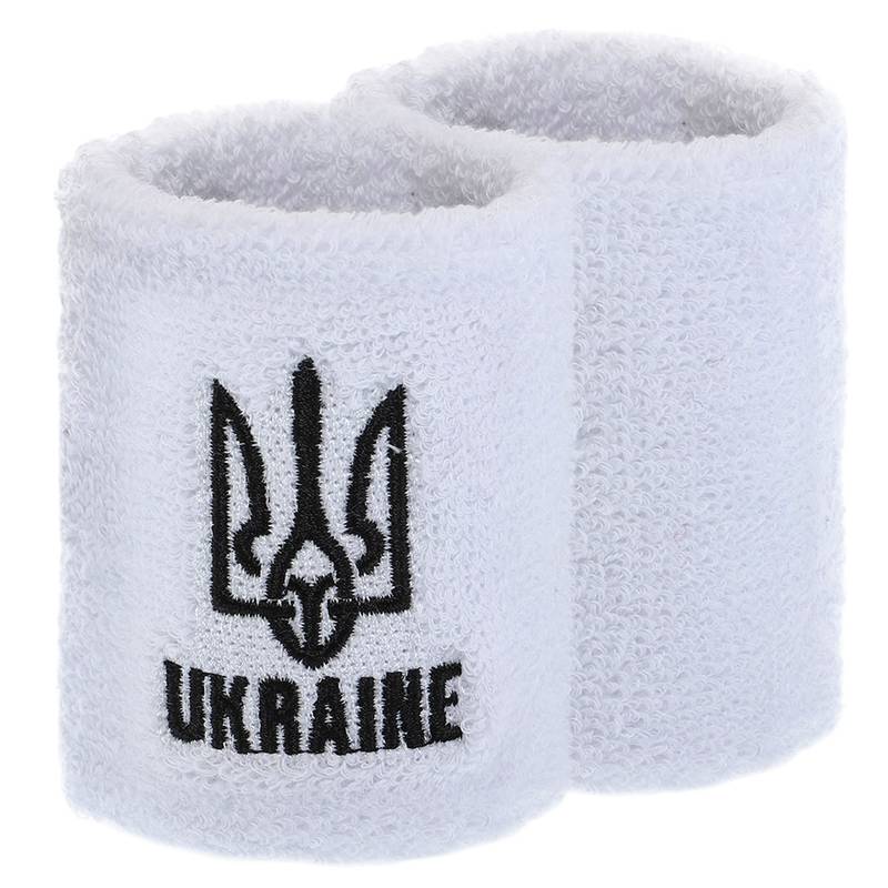 Напульсник спортивный махровый UKRAINE BC-9282-W 1шт, рис. 0