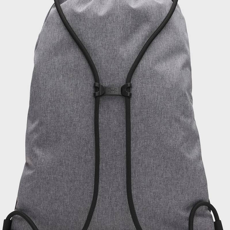 Рюкзак UA Hustle Sackpack 22L сірий Уні 39 х 53 х 7 см DT-6000519-025, рис. 2