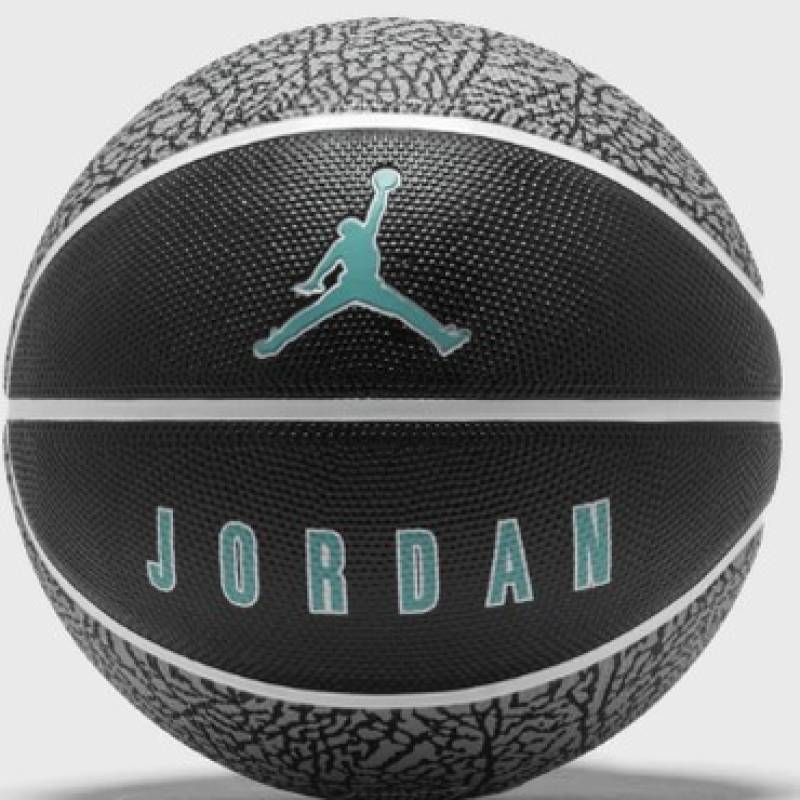 М'яч баскетбольний Nike JORDAN PLAYGROUND 2.0 8P DEFLATED BLACK/WHITE/WHITE/CLEAR JADE size 6 DT1-J.100.8255.016.06, рис. 0