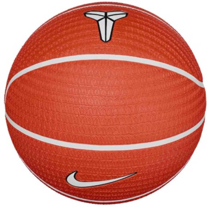 М'яч баскетбольний Nike NIKE PLAYGROUND 8P K BRYANT DEFLATED SAFETY ORANGE/WHITE/BLACK/WHITE size 7 DT1-N.101.2519.835.07, рис. 0