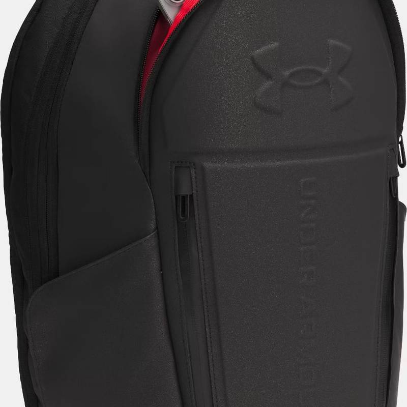 Рюкзак UA Hustle Elite BP 28L чорний Уні 50 х 30 х 17 см DT-6005747-001, рис. 4