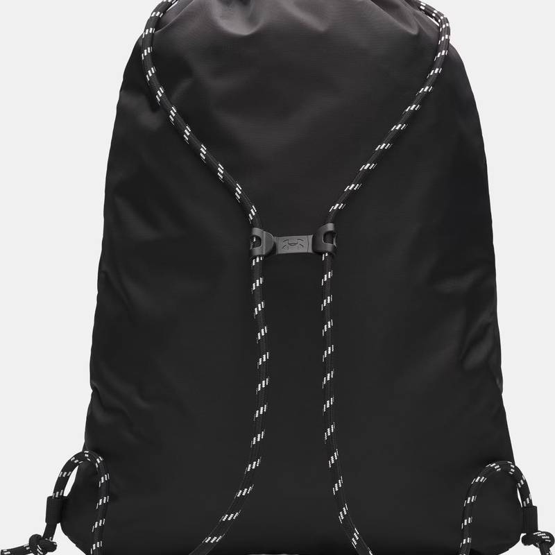 Рюкзак UA Hustle Sackpack 22L чорний Уні 39 х 53 х 7 см DT-6000519-001, рис. 1