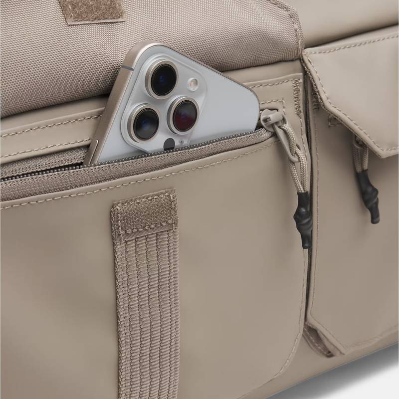 Сумка UA Triumph Backpack Duffle 48L бежевий Уні 33 x 24 x 53 см DT-1384664-200, рис. 4