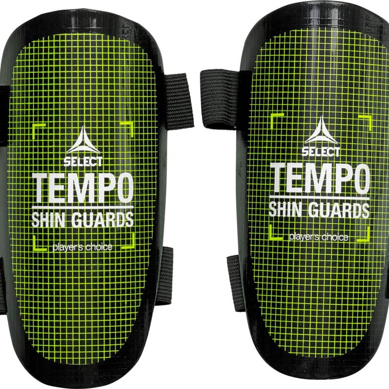 Щитки футбольні SELECT SHIN GUARD TEMPO v25 чорний, зелений Уні DT-647840-141, рис. 0