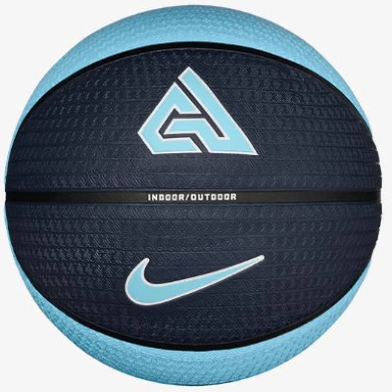 Мяч баскетбольный Nike PLAYGROUND 8P 2.0 G ANTETOKOUNMPO DEFLATED ANTHRACITE/WHITE/BLACK/WHITE size 7 DT1-N.100.4139.450.07, рис. 0