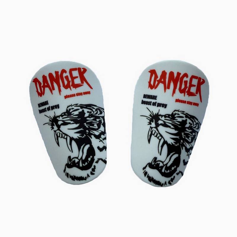 Щитки міні Beby (DANGER) 10*6 cm 140325-106-L17-W (білий), рис. 0