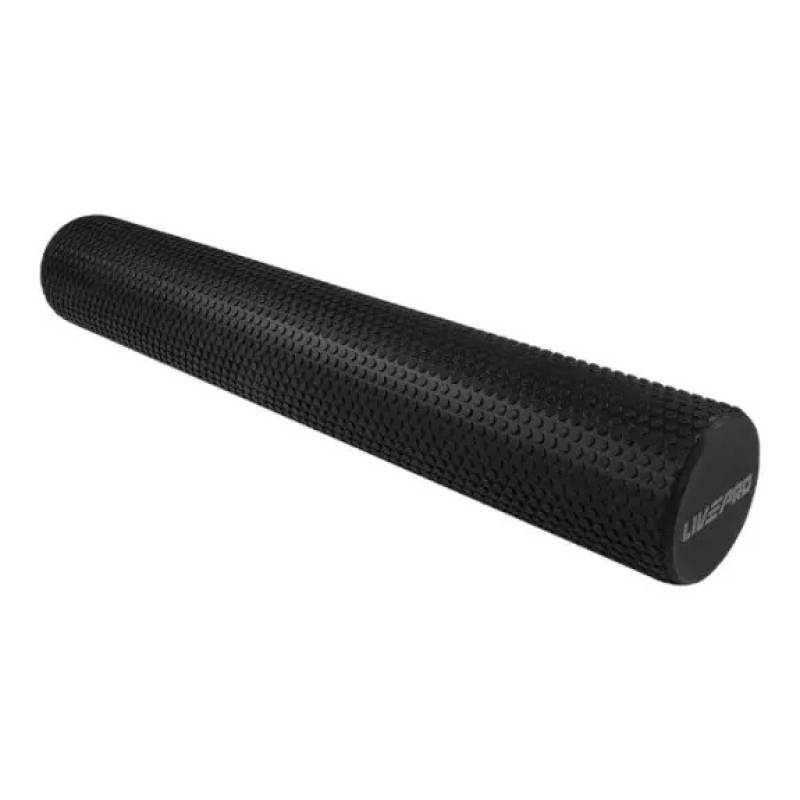 Масажний ролик FOAM ROLLER чорний Уні 90X15см DT-LP8230-90, рис. 0