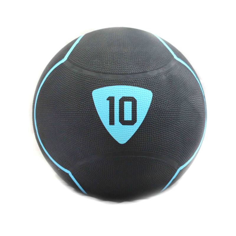 Медбол SOLID MEDICINE BALL чорний Уні 10кг DT-LP8110-10, рис. 0