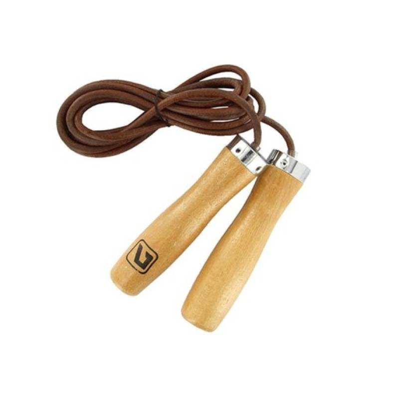 Скакалка шкіряна JUMPROPE LEATHER коричневий Уні 270см DT-LS3121, рис. 0