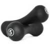 Гантелі неопренові пари Neoprene dumbbell чорний Уні 2х5кг DT-LS2002-B5, прев. 0