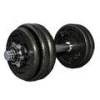 Гантель набірна 15кг 1шт DUMBELL SET чорний Уні 2-15кг DT-LS2311-15, прев. 0