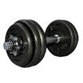 Гантель набірна 15кг 1шт DUMBELL SET чорний Уні 2-15кг DT-LS2311-15, прев. 0