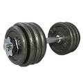 Гантель набірна 20кг 1шт DUMBELL SET чорний Уні 2-20кг DT-LS2311-20, прев. 0