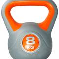 Гиря PLASTIC KETTEL BELL сірий/помаранчевий Уні 8кг DT-LS2047-8, прев. 0