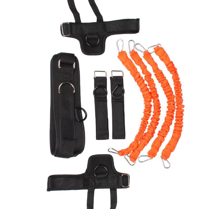 Набір для тренувань TRAINING KIT чорний, помаранчевий Уні 9 предметів DT-LS3664, рис. 0