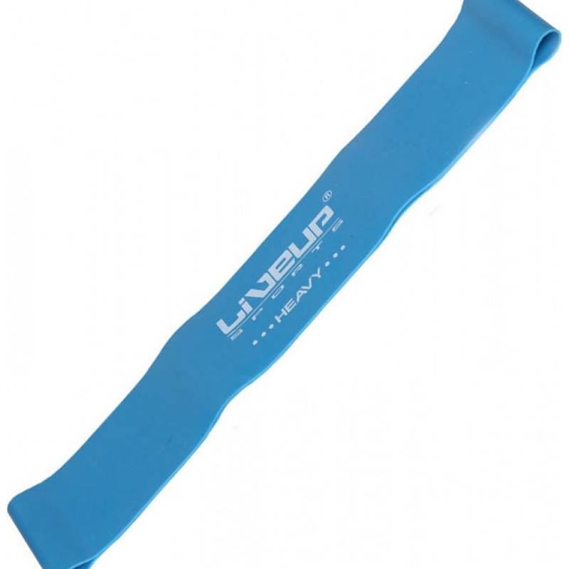 Фітнес гумка LiveUp LATEX LOOP синій Уні 50 х 5 х 0,08 см DT-LS3650-500Hb, рис. 0