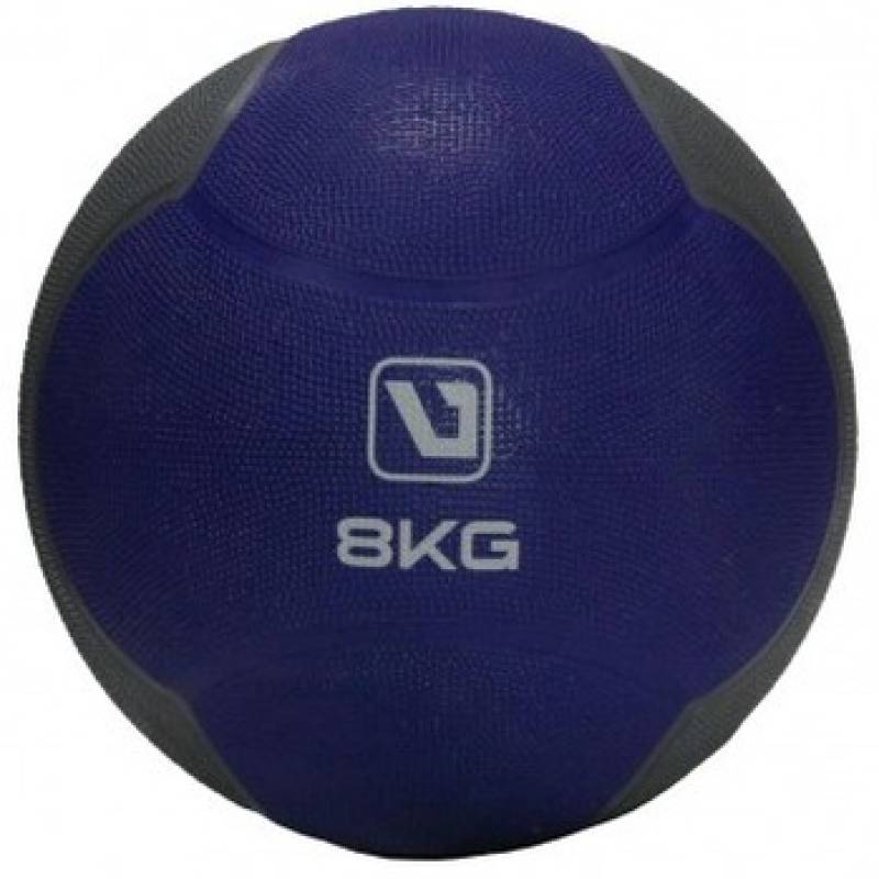 Медбол MEDICINE BALL синій, чорний Уні 8кг-286мм DT-LS3006F-8, рис. 0