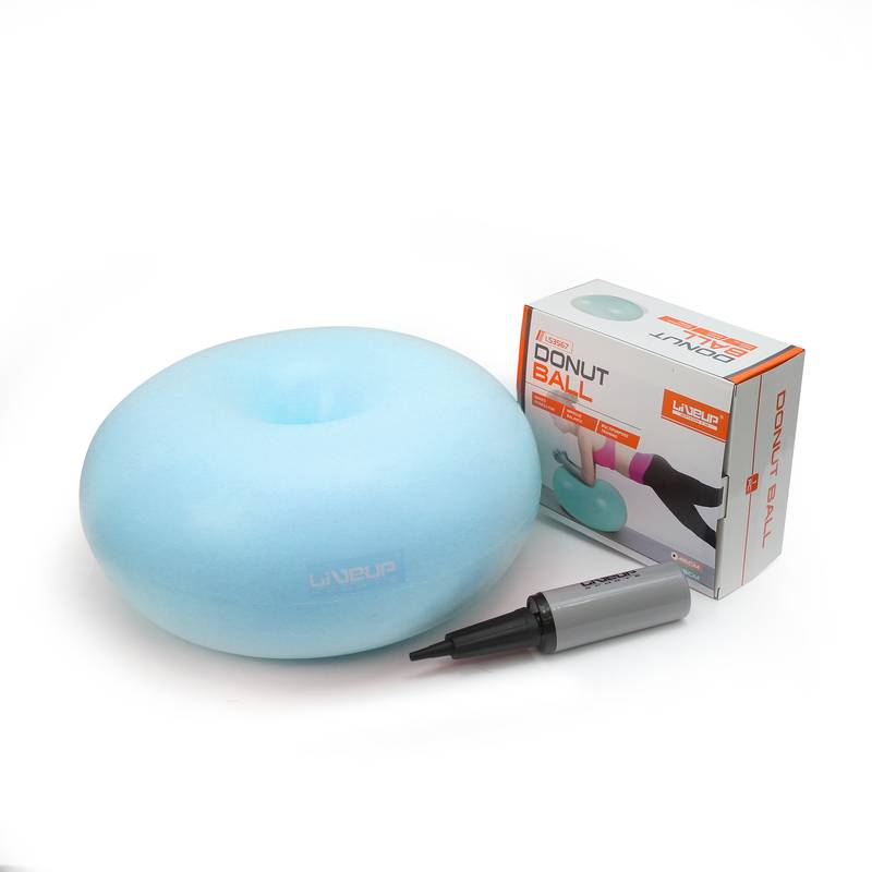 Фітбол DONUT BALL синій Уні 45х25см DT-LS3567-b, рис. 0