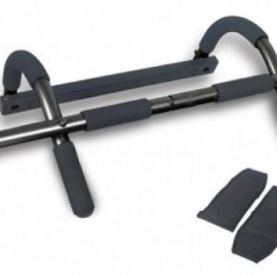 Турнік для підтягування LiveUp CHIN-UP BAR WITH ARM STRAP чорний Уні OFSM DT-LS3152A
