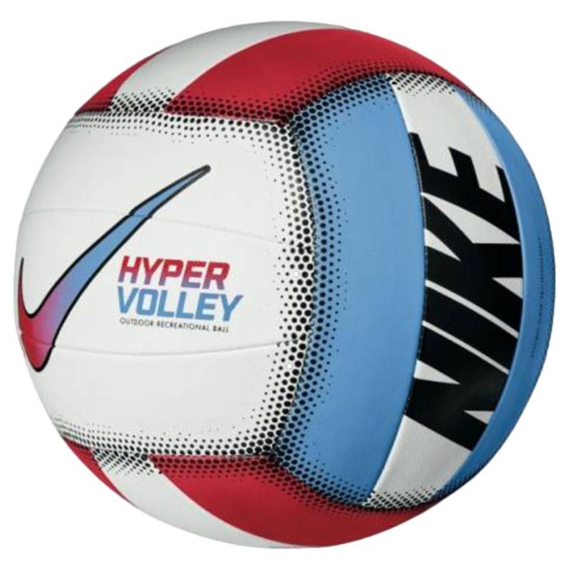 М'яч волейбольний Nike HYPERVOLLEY 18P 05 білий, блакитний, червоний Уні 5 DT-N.100.0701.982.05, рис. 1