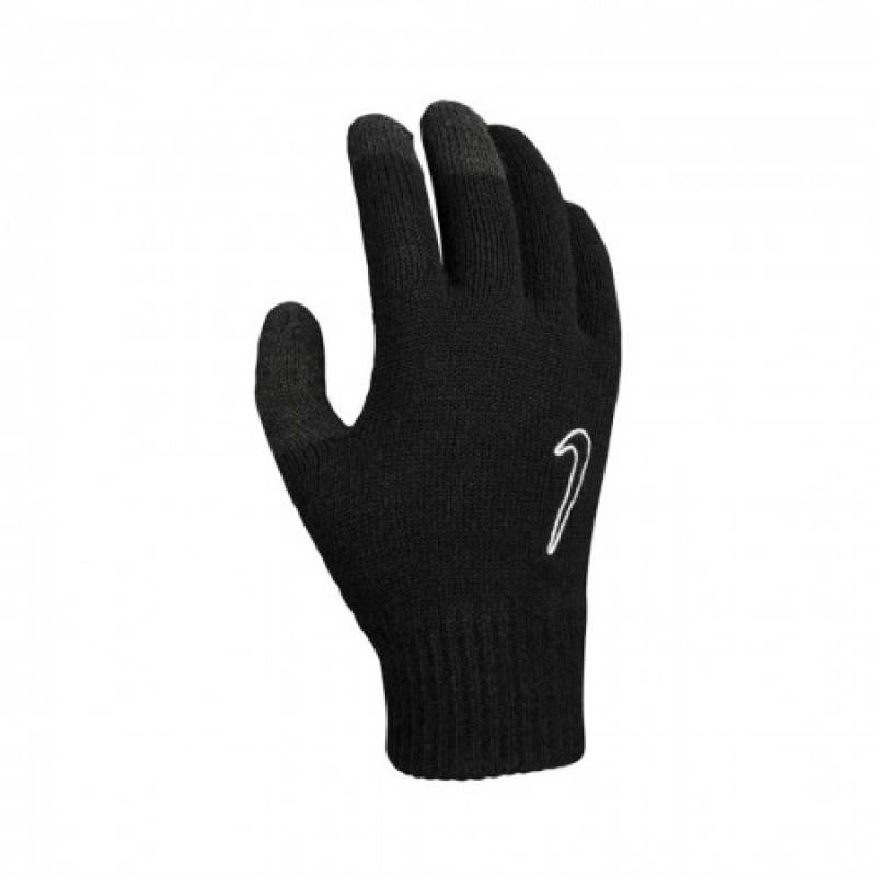 Рукавички теплі Nike Y KNIT TECH AND GRIP TG 2.0 чорний, білий Діт S/M DT-N.100.0663.091, рис. 1