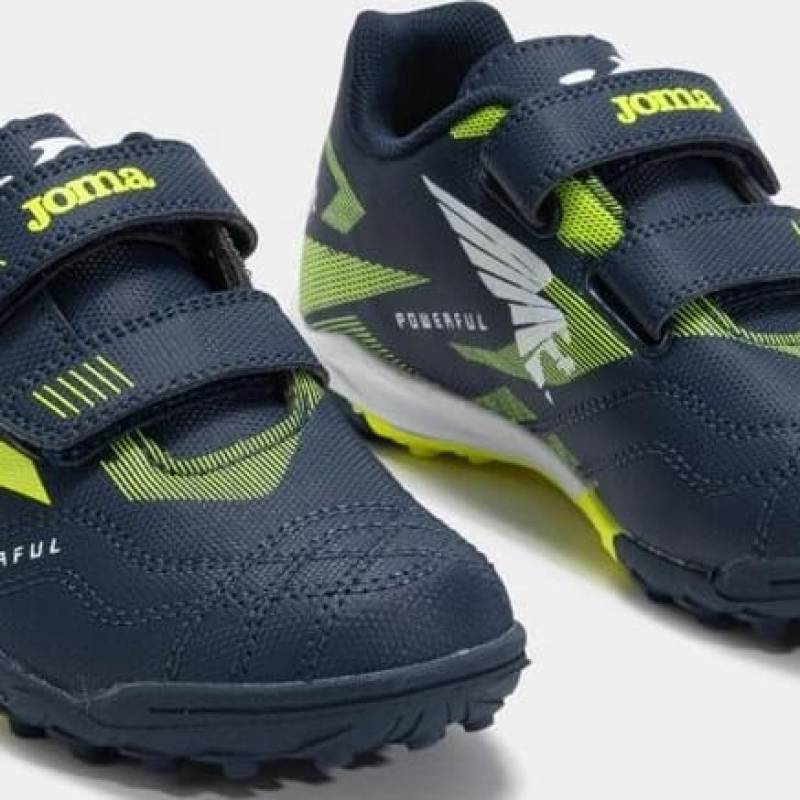 Сороконіжки дитячі Joma POWERFULL синій, жовтий Діт 24 DT-POJW2503TFV, рис. 2