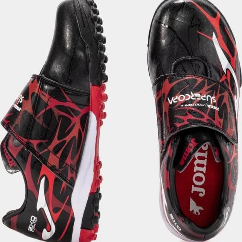 Сороконіжки дитячі Joma SUPER COPA чорний Діт 28 DT-SCJS2501TFV, рис. 4