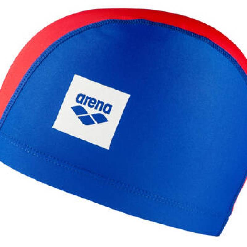 Шапка для плавання Arena UNIX II JR синій, червоний, білий Діт OFSM DT-002384-104, рис. 1
