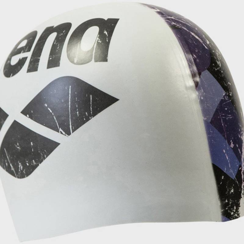 Шапки для плавання Arena HD CAP білий, чорний, темно-синій Уні One Size DT-005572-243, рис. 2