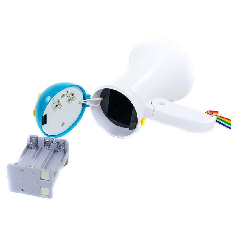 Гучномовець HW-1 (пластик, d-9,8см, l-17см, 15W), рис. 3