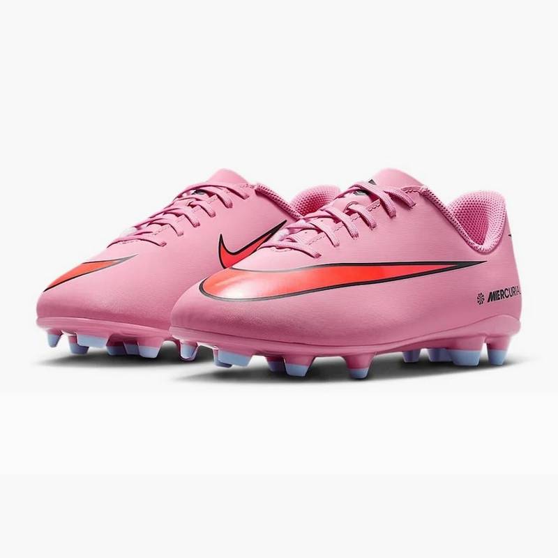 Детские бутсы Nike JR MERCURIAL VAPOR 16 CLUB FG/MG розово-красные FQ8286-600, рис. 2