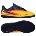 Детские футзалки Nike JR PHANTOM 6 LOW CLUB 'ERLING HAALAND' IC EH оранжево-красно-темно-синие IH1803-800, прев. 0