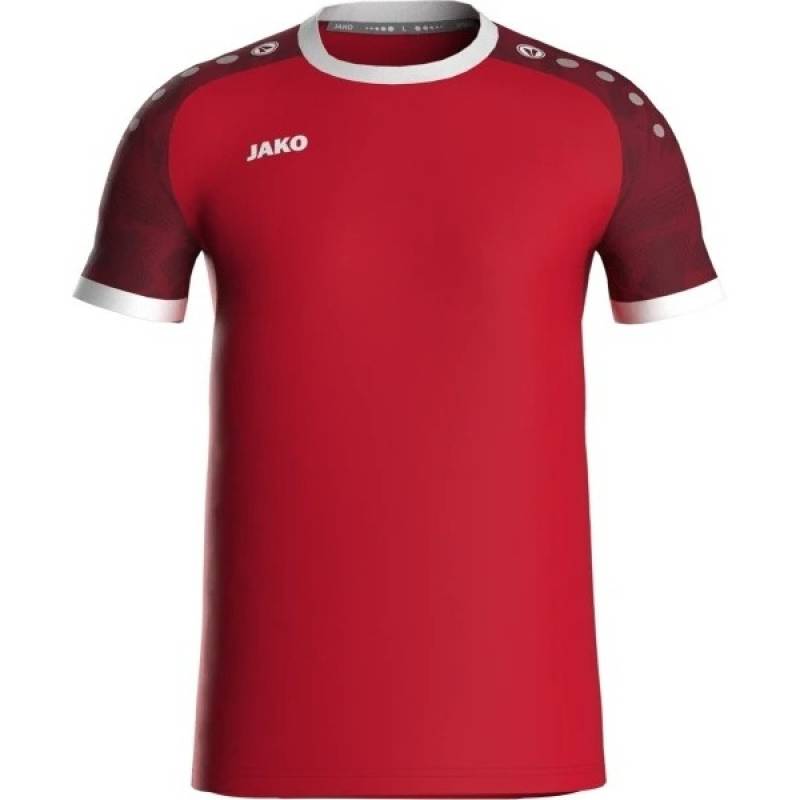 Футболка джерсі Jako ICONIC S/S червоно-біла 4224-113, рис. 0