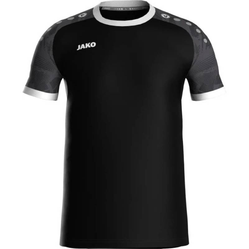 Футболка джерси Jako ICONIC S/S черный-антрацит 4224-801, рис. 0