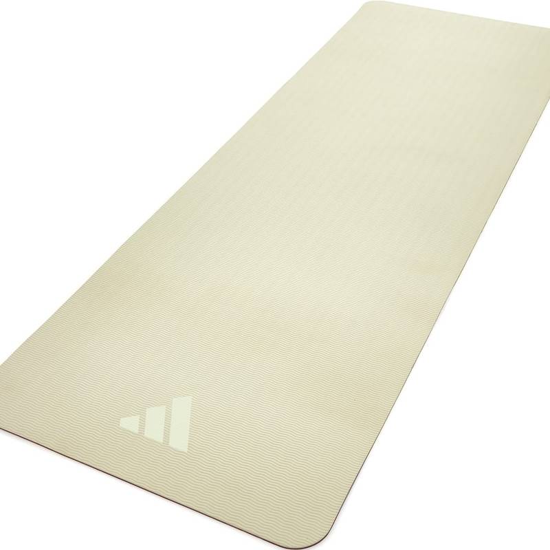 Килимок для йоги Adidas Double Sided Yoga Mat бежевий, темно-рожевий Уні 176 х 61 х 0,6 см DT-ADYG-10400WP-NL, рис. 1