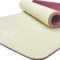 Килимок для йоги Adidas Double Sided Yoga Mat бежевий, темно-рожевий Уні 176 х 61 х 0,6 см DT-ADYG-10400WP-NL, прев. 0